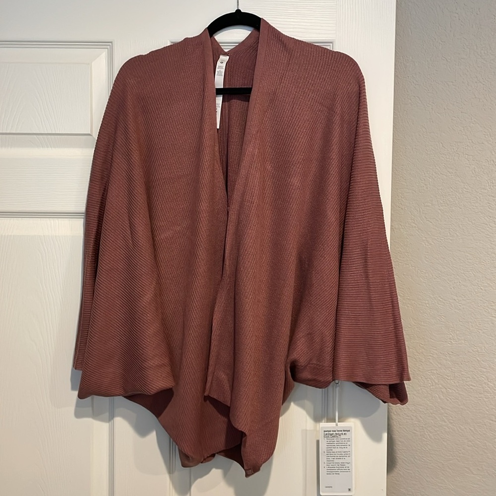 Lululemon Cashlu Knit Textured Wrap - Picture 8 of 11